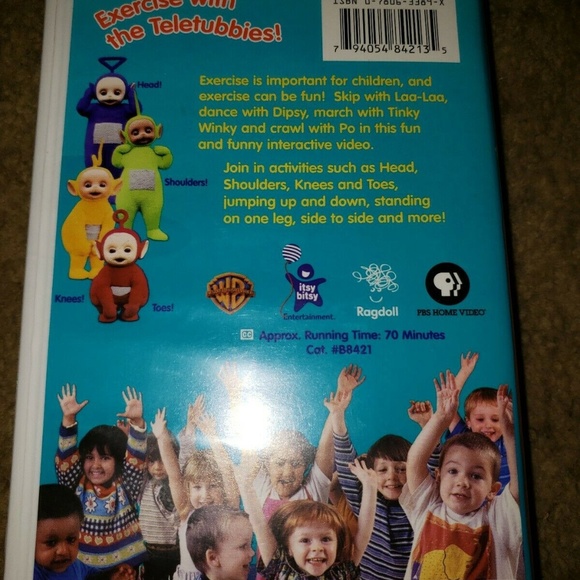 Teletubbies Go! Exercise with the Teletubbies VHS - Picture 3 of 3